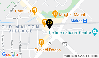 Modern Jewellers in Mississauga map