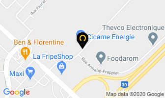 Modesty International Sources Inc in Longueuil map