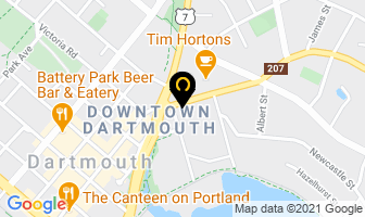 Moffatt's Pharmacy in Dartmouth map