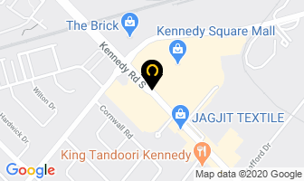 Moga Auto Wholesale in Brampton map
