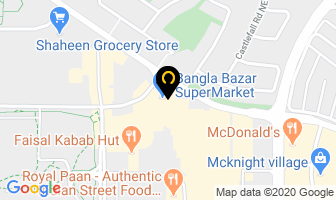 Moga Meatshop in Calgary map
