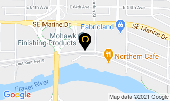 Mohawk Western Finishing Supplies in Vancouver map