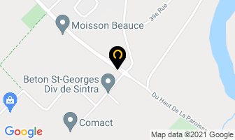 Moisson Beauce La Fondation in Saint-Georges map