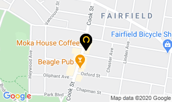 Moka House Coffee in Victoria map