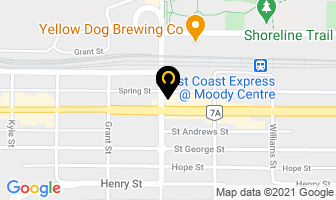 Moldent Dental Services in Port Moody map