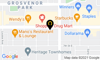 Momentum Clothing in Saskatoon map