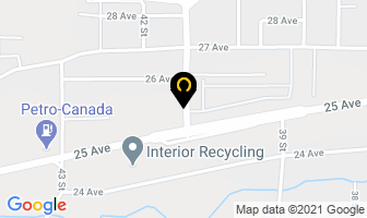 Monahan Agency Ltd in Vernon map