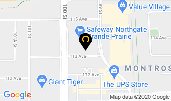 Monarch Homes Inc in Grande Prairie map