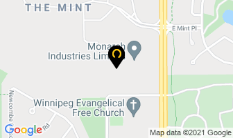 Monarch Industries Limited in Winnipeg map