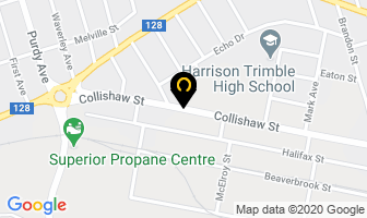 Moncton Community Residences Inc Office in Moncton map