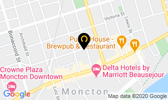 Moncton Masonic Temple in Moncton map