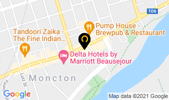 Moncton Public Library in New Richmond map