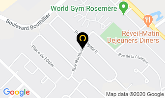 Mondal M Entreprises Inc in Rosemère map