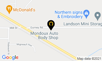 Mondoux Auto Body Shop Ltd in Kapuskasing map