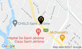 Mondoux Julie in Saint-Jérôme map