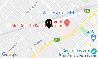 Monette Transport in Saint-Hyacinthe map