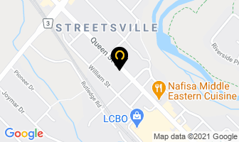 Money Concepts in Mississauga map