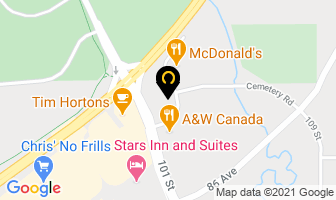 Money Mart in Fort Saskatchewan map