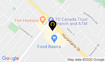 Money Mart in Brampton map