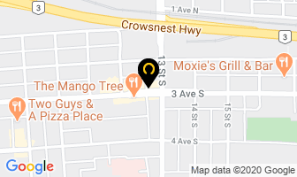 Money Mart in Lethbridge map
