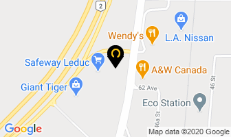 Money Mart in Leduc map