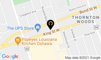 Money Mart in Oshawa map