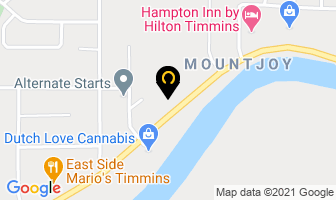 Money Mart in Steinbach map
