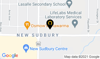 Money Mart in Sudbury map