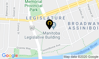 Monica Ross in Winnipeg map