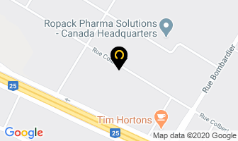 Monidex Distribution International in Brantford map