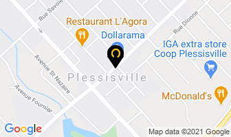 Monique Brunet Architecte in Plessisville map