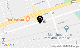 Monroe Auto Glass & Custom Tint in Oshawa map