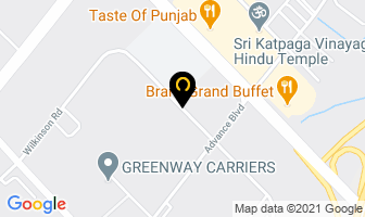 Monserco in Brampton map