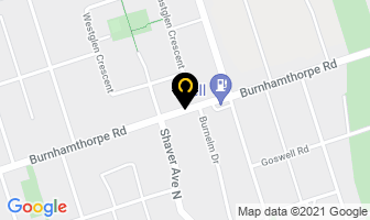Montage Support Services in Etobicoke map