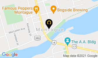 Montague Taxi in Montague map