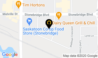 Montana Homes in Saskatoon map