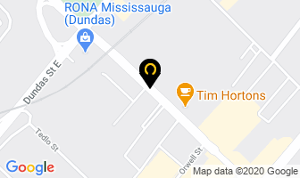 Montanha Fish Store in Mississauga map