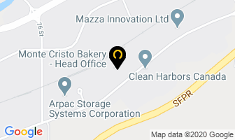 Monte Cristo Bakery in Delta map