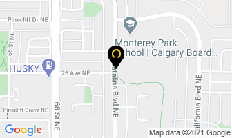 Monterey Park Before And After School Care in Calgary map