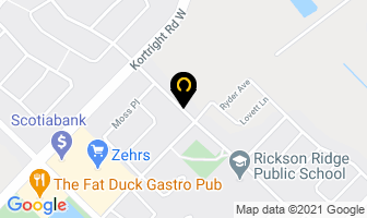 Montessaurus Puppy School in Guelph map