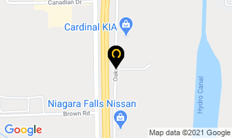 Montgomery Moe Landscaping in Niagara Falls map