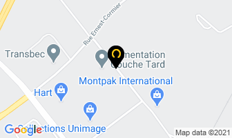 Montpak International Inc in Laval map
