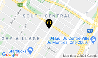 Montreal Executive Apartment in Brantford map