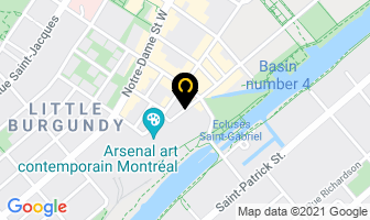 Montreal Guide Service in Montreal map