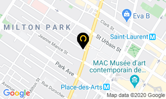 Montreal Piano Course in Montreal map