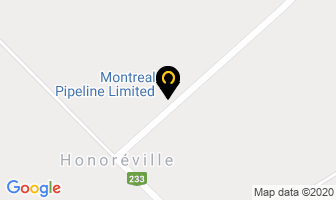 Montreal Pipeline Limited in Saint-Césaire map