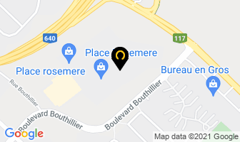 Montres Expertopen Place Rosemère in Rosemère map