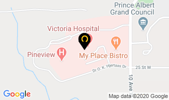 Moodley Santhiran Dr in Prince Albert map
