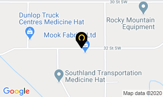 Mook Fabrics in Medicine Hat map