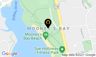 Mooney's Bay in Guelph map